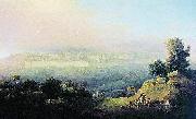 Maxim Nikiforovich Vorobiev View of Jerusalem France oil painting artist
